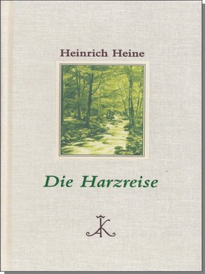 cover image of Die Harzreise